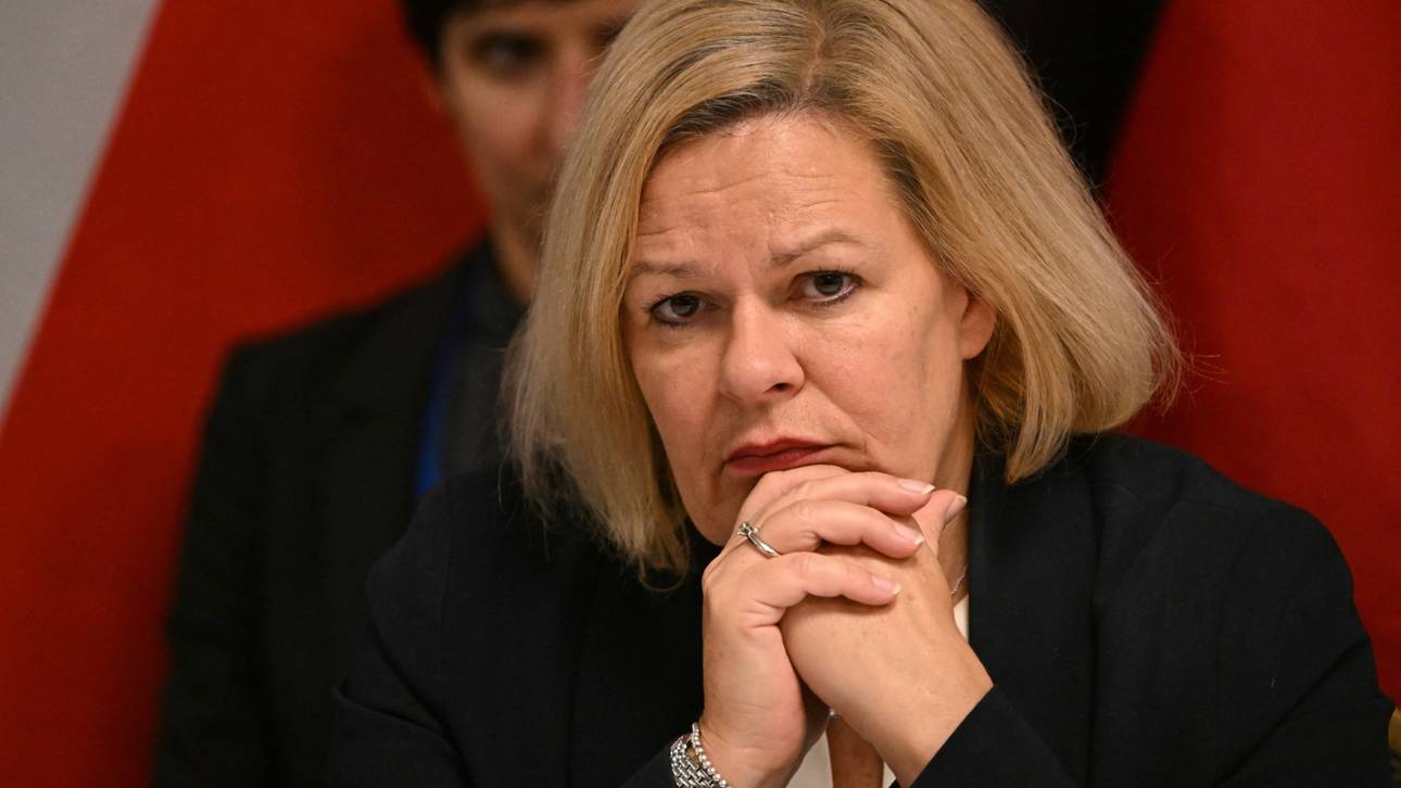 Faeser mit Warnung an IOC