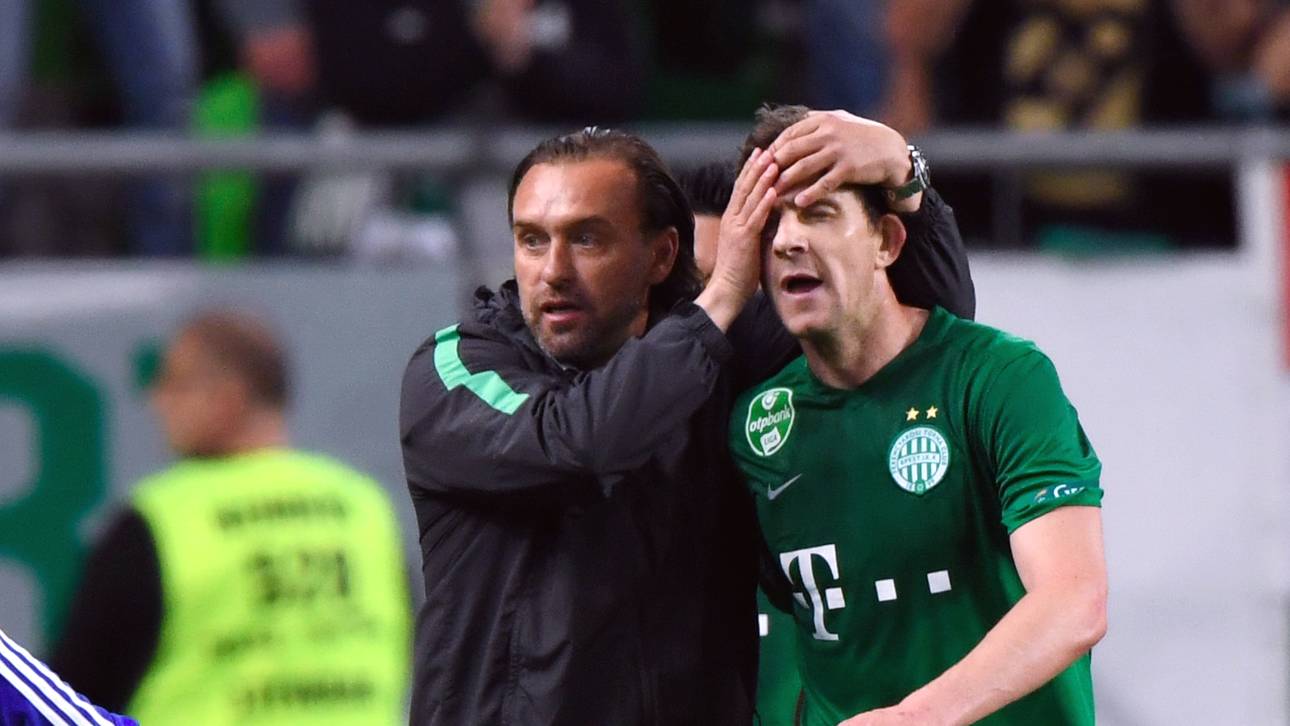 Thomas Doll bei Rapid im Gespräch