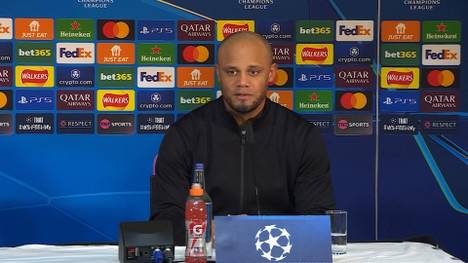 Mit 2:1 gewinnt der FC Bayern bei Celtic Glasgow. Nach der Partie lobt Trainer Vincent Kompany seinen Ausnahmestürmer Harry Kane, der nun mit sieben Treffern Bayerns erfolgreichste CL-Torschütze in dieser Saison ist.