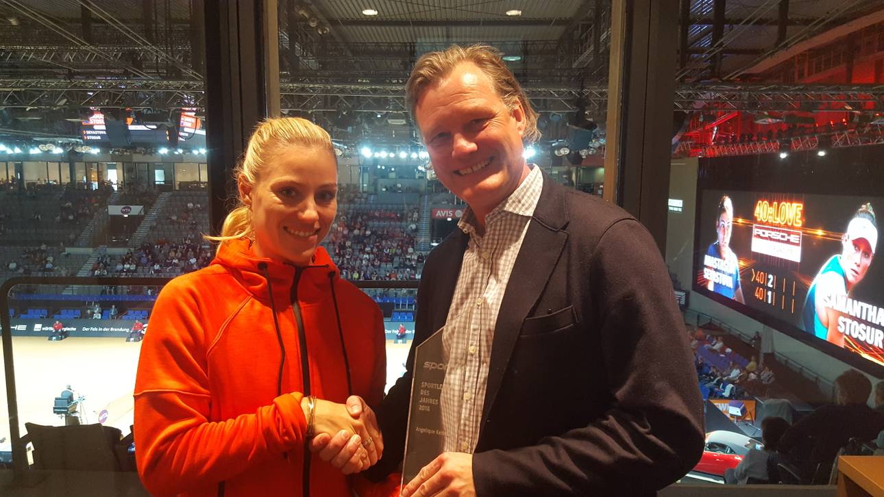 „Die SPORT1“ an Kerber übergeben