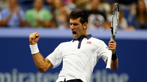 Novak Djokovic steht im Viertelfinale der US Open