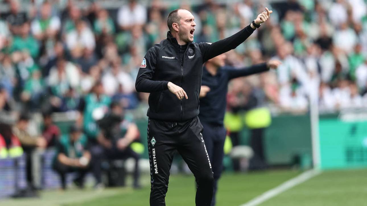 Werder-Trainer Ole Werner ärgerte sich über den Videoschiedsrichter