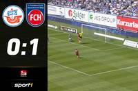 Der 1. FC Heidenheim startet mit einem Auswärtssieg in die neue Saison. Dank dem Matchwinner Stefan Schimmer gewinnen die Ostälbler mit 1:0 gegen Hansa Rostock. 