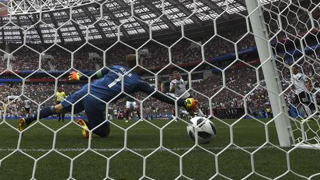 Manuel Neuer musste gegen Mexiko den ersten Gegentreffer hinnehmen