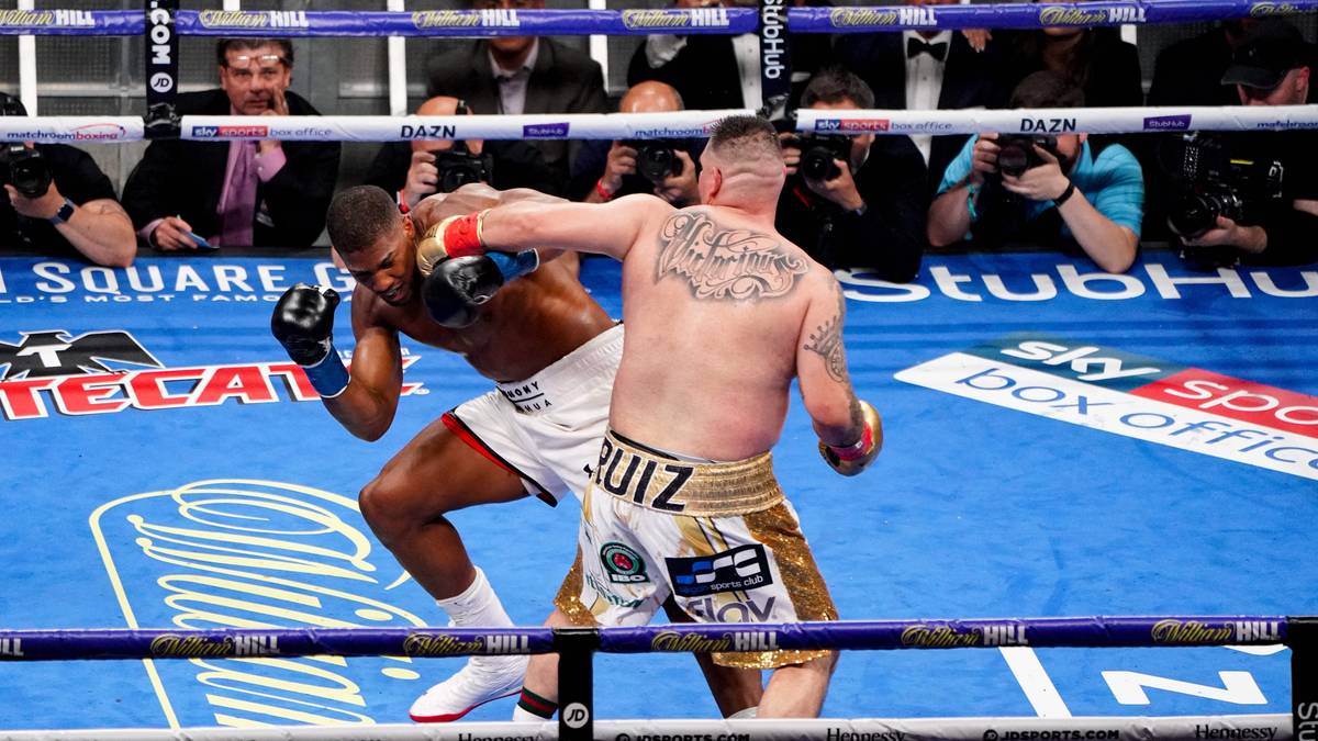 Kurz darauf landete ein furioser Ruiz den nächsten Treffer... 