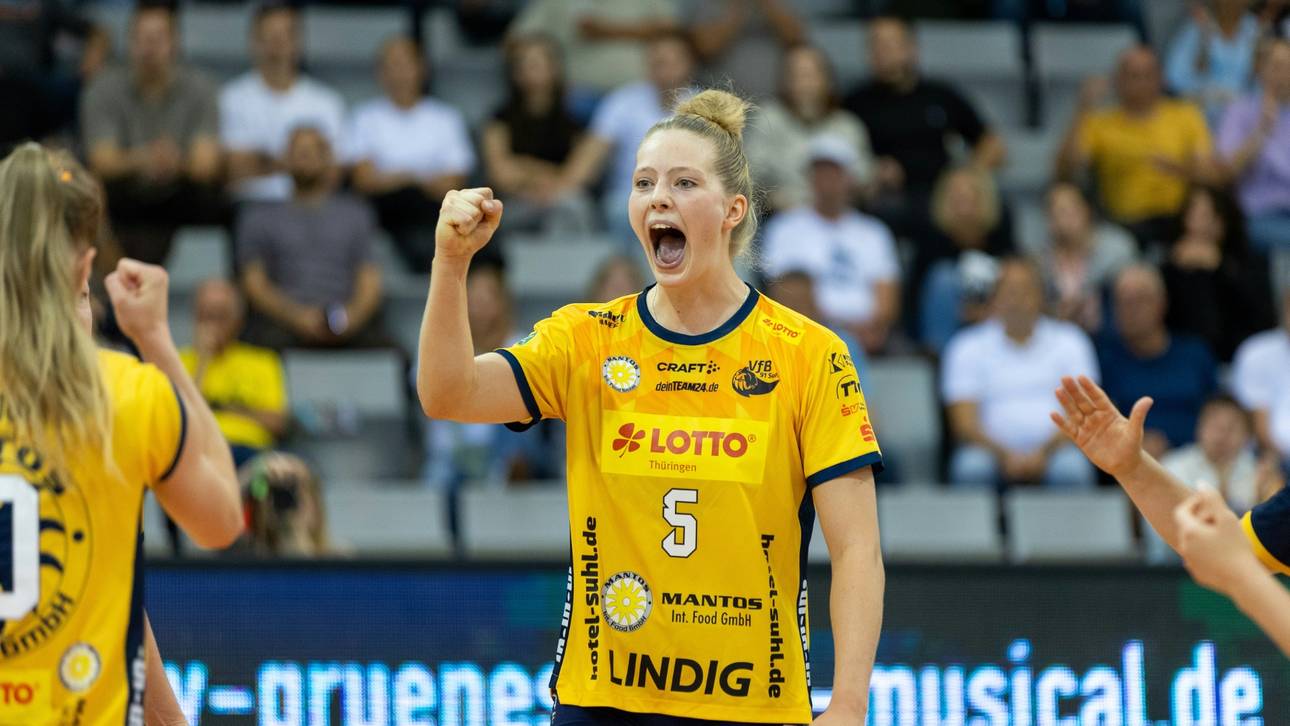 Volleyball: Suhl gewinnt Supercup