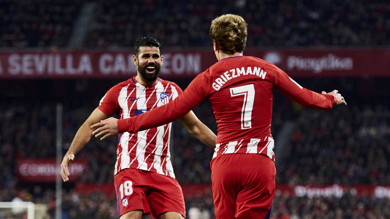 Atletico mit Tor-Gala gegen Sevilla