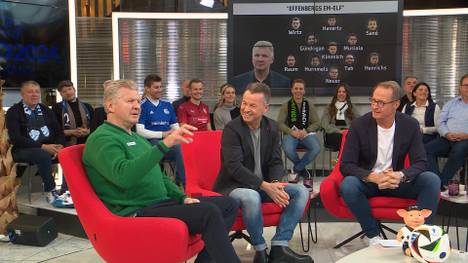 SPORT1-Experte Stefan Effenberg und Markus Babbel stellen ihre erste Elf für die Europameisterschaft vor. Die Positionierung von Kai Havertz sorgt für Diskussionen.