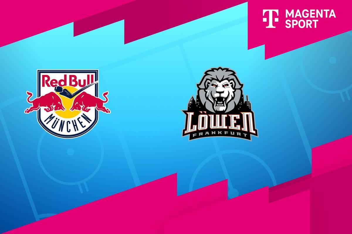 EHC Red Bull München - Löwen Frankfurt: Tore und Highlights | PENNY DEL