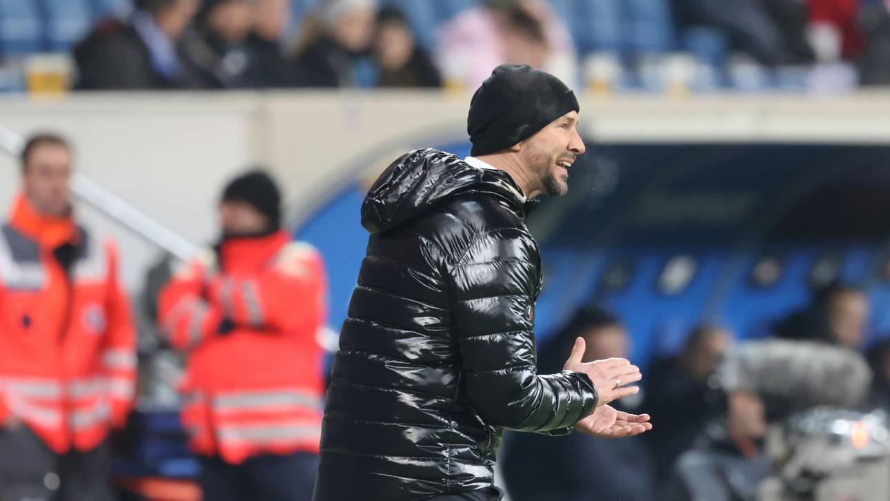 Hoffenheim kurz vor der Abstiegszone