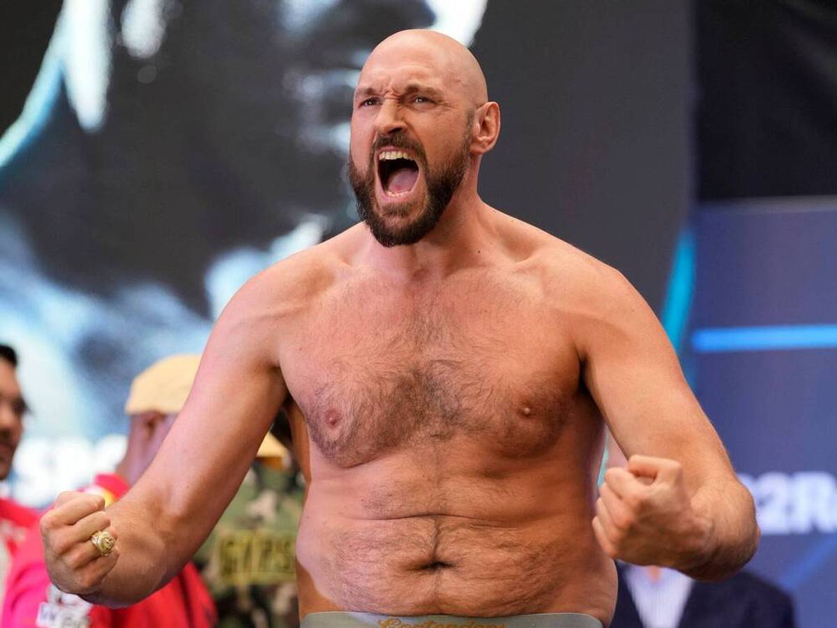 Boxen Tyson Fury verhöhnt Anthony Joshua und Oleksandr Usyk nach WM-Fight