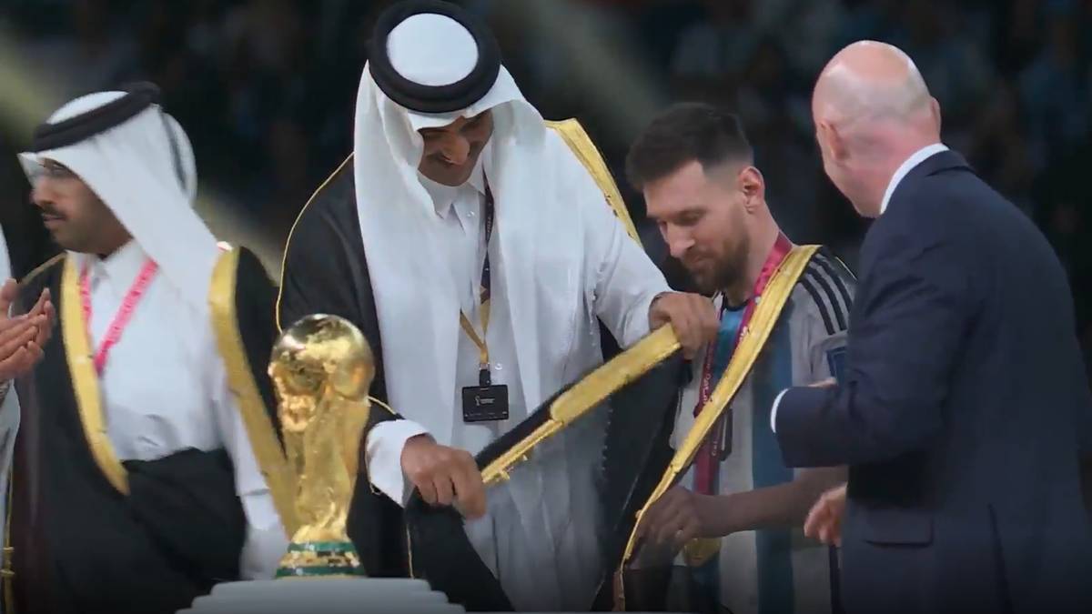 "Instrumentalisiert!" Messis Katar-Gewand sorgt für Wirbel
