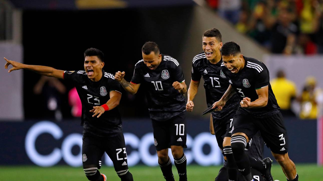 Mexiko und Haiti im Halbfinale