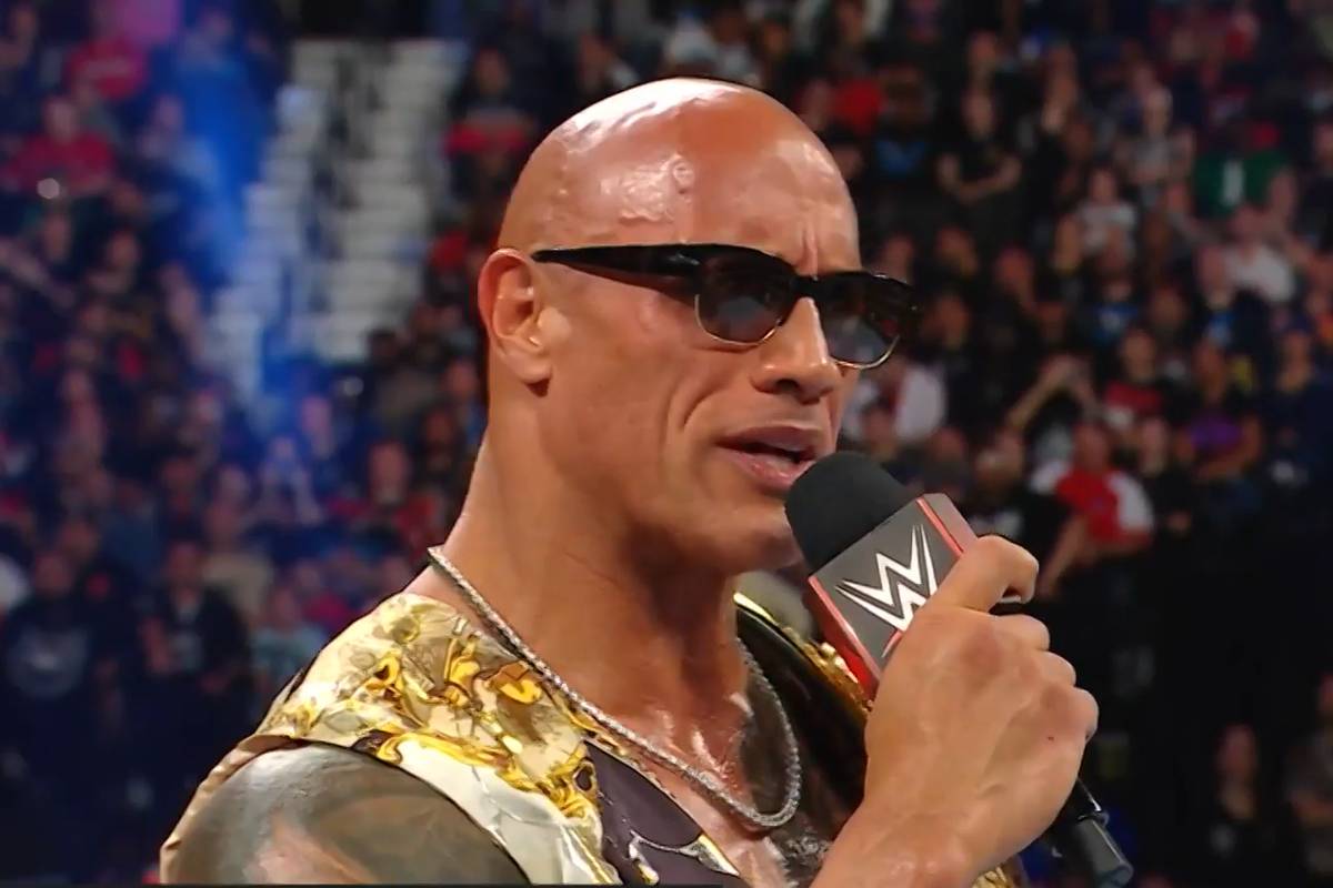 Einen Tag nach der Megashow WrestleMania liefern sich Dwayne "The Rock" Johnson und Champ Cody Rhodes bei RAW eine verbale Konfrontation. Das Segment bescherte WWE die höchste Quote des Jahrzehnts - hier sehen Sie es.