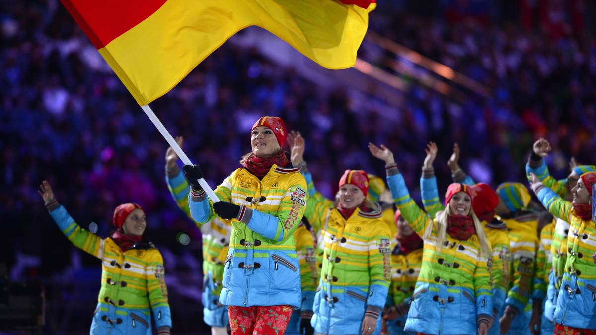 2014 in Sotschi: Ski-Rennfahrerin Maria Höfl-Riesch