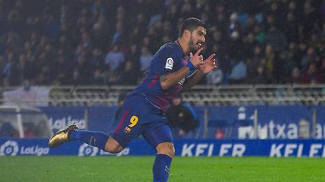 Luis Suarez leitete die Wende für den FC Barcelona ein