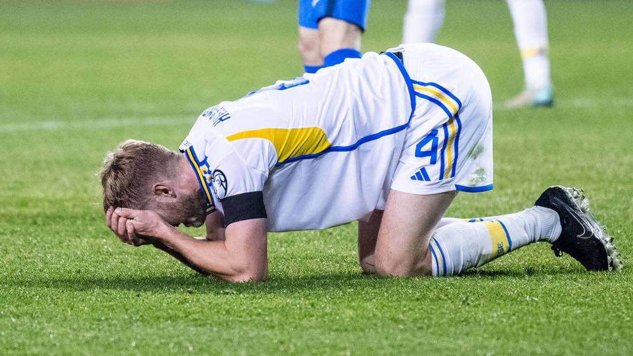 Schweden blamiert sich in Überzahl