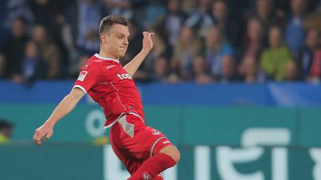 Gino Fechner musste mit dem 1. FC Kaiserslautern gegen Cottbus eine Pleite hinnehmen