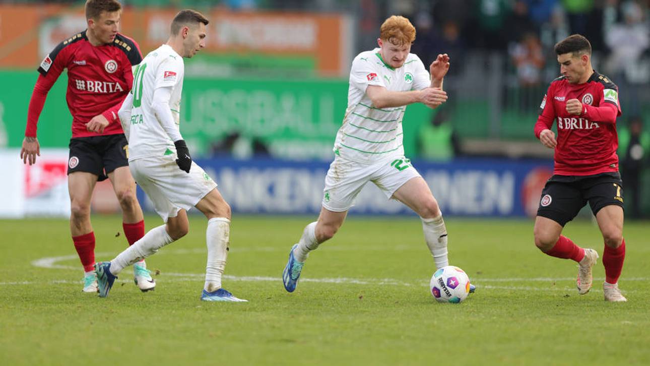 2. Bundesliga heute: Wiesbaden gegen Greuther Fürth