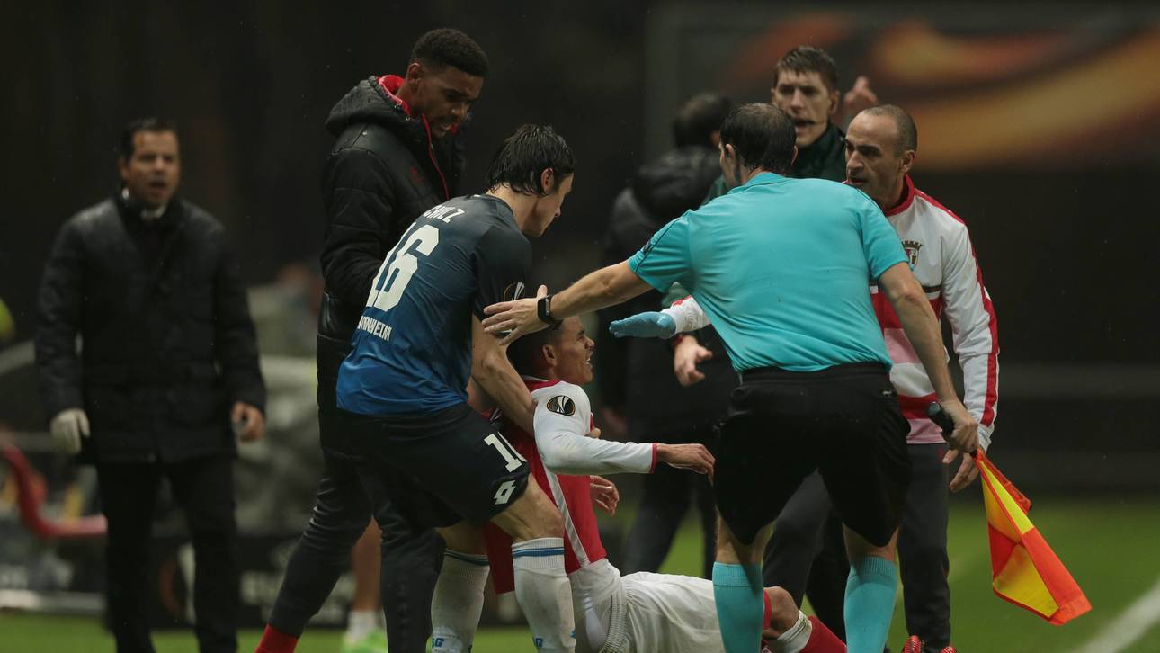 Hoffenheims K.o. endet im Chaos