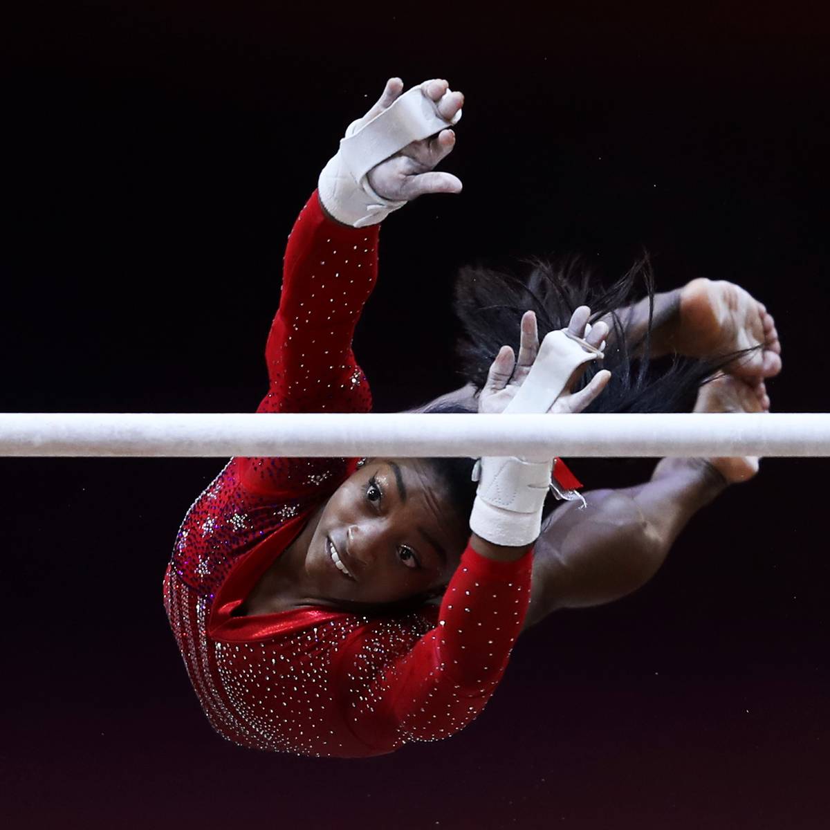 Turnen Simone Biles Holt Zwolftes Wm Gold Und Schreibt Geschichte