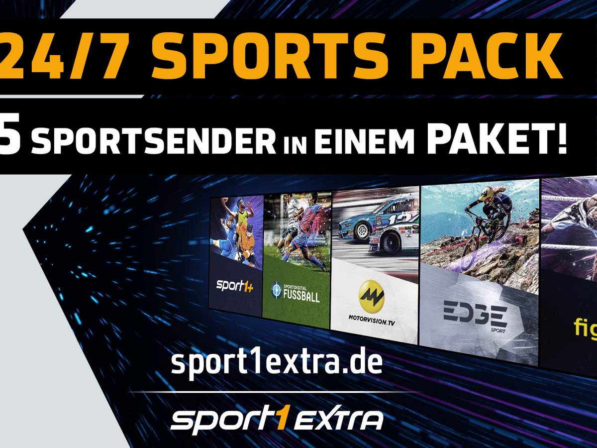 Neues, großes Liveangebot für alle Sportfans „24/7 Sports Pack“ ab sofort über SPORT1 Extra buchbar