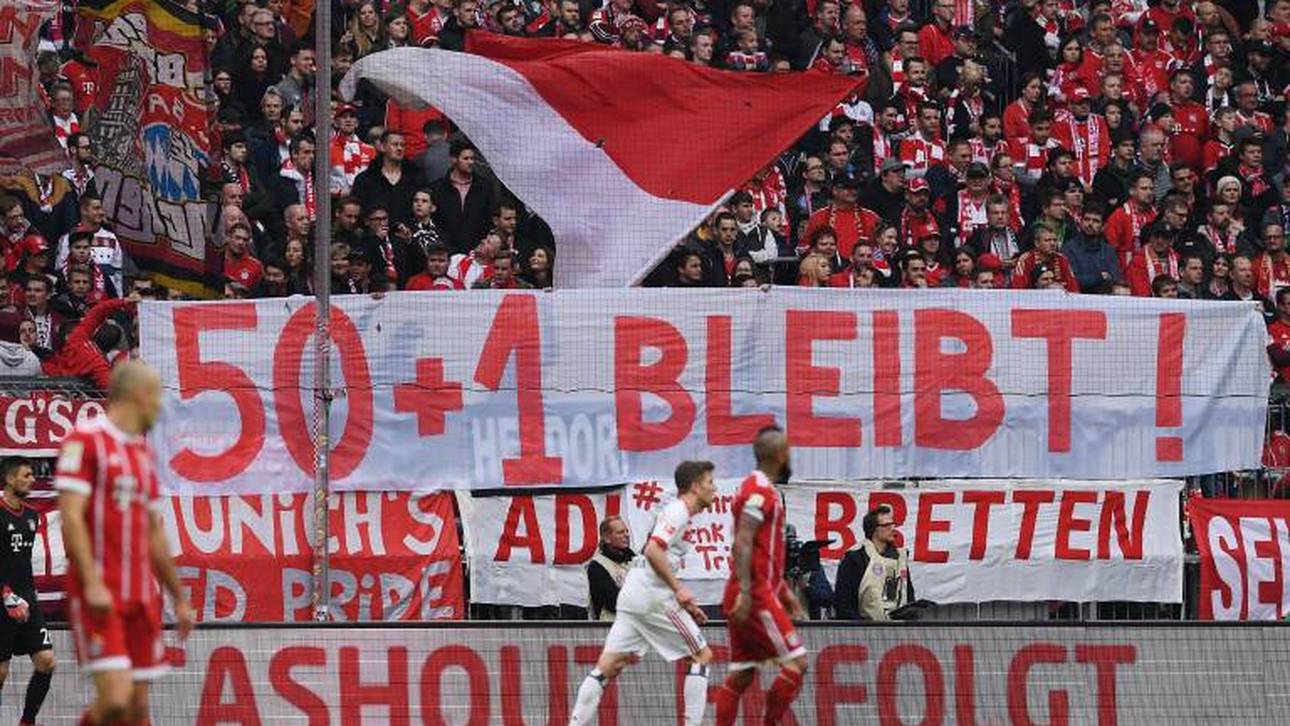 Die Ultras der Bundesliga setzen sich regelmäßig für den Erhalt der 50+1-Regel ein