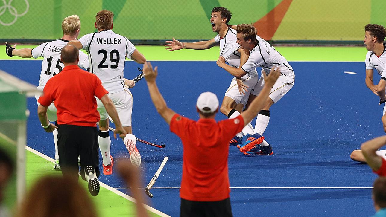 So reagierten Deutschlands Hockey-Helden auf das Siegtor in letzter Sekunde