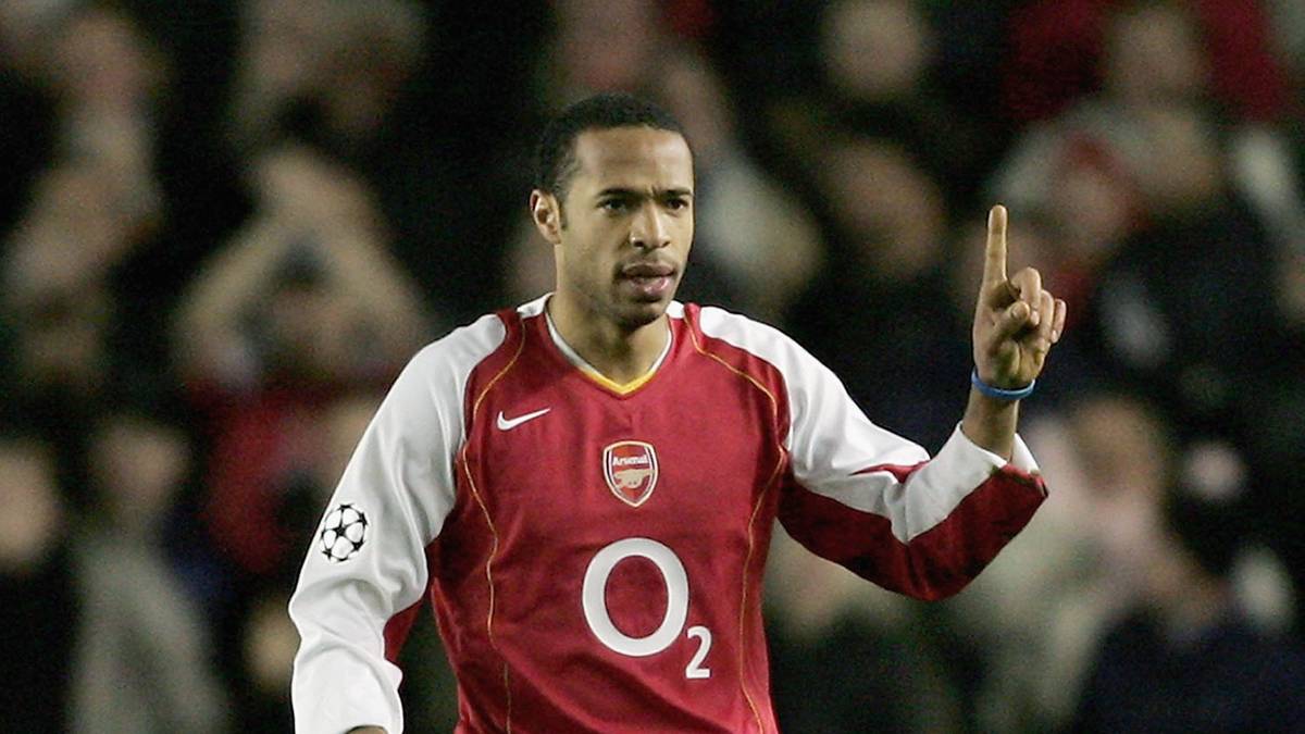 5. THIERRY HENRY: 50 Tore für den FC Barcelona, den FC Arsenal und AS Monaco