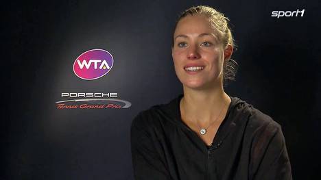 Angelique Kerber im Interview nach ihrem Turniersieg in Stuttgart