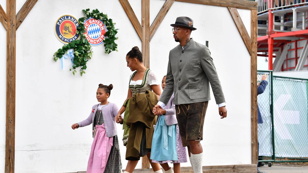 Auch Familie Boateng besuchte das Oktoberfest geschlossen
