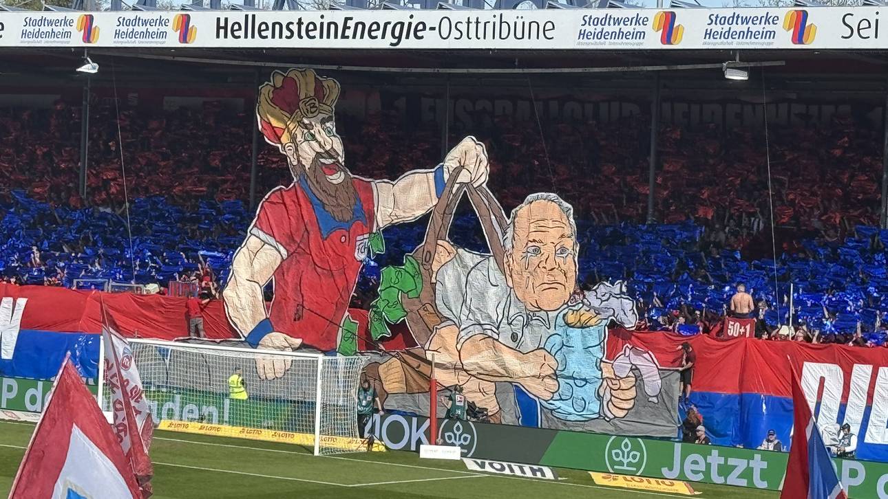 Heidenheim-Fans verspotten Hoeneß