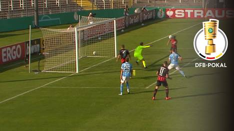 Eintracht Frankfurt setzt sich in der ersten Runde des DFB-Pokals gegen 1860 München durch. Gegen tapfer kämpfende Löwen hat der Bundesligist allerdings 90 Minuten lang so seine Mühe.