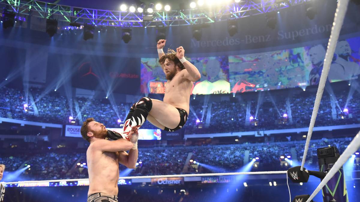 ... ebenso wie dessen Partner Sami Zayn