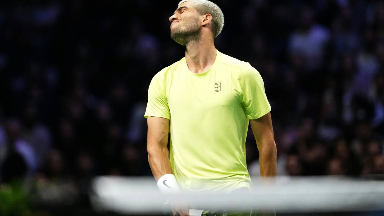 Alcaraz scheitert in Paris