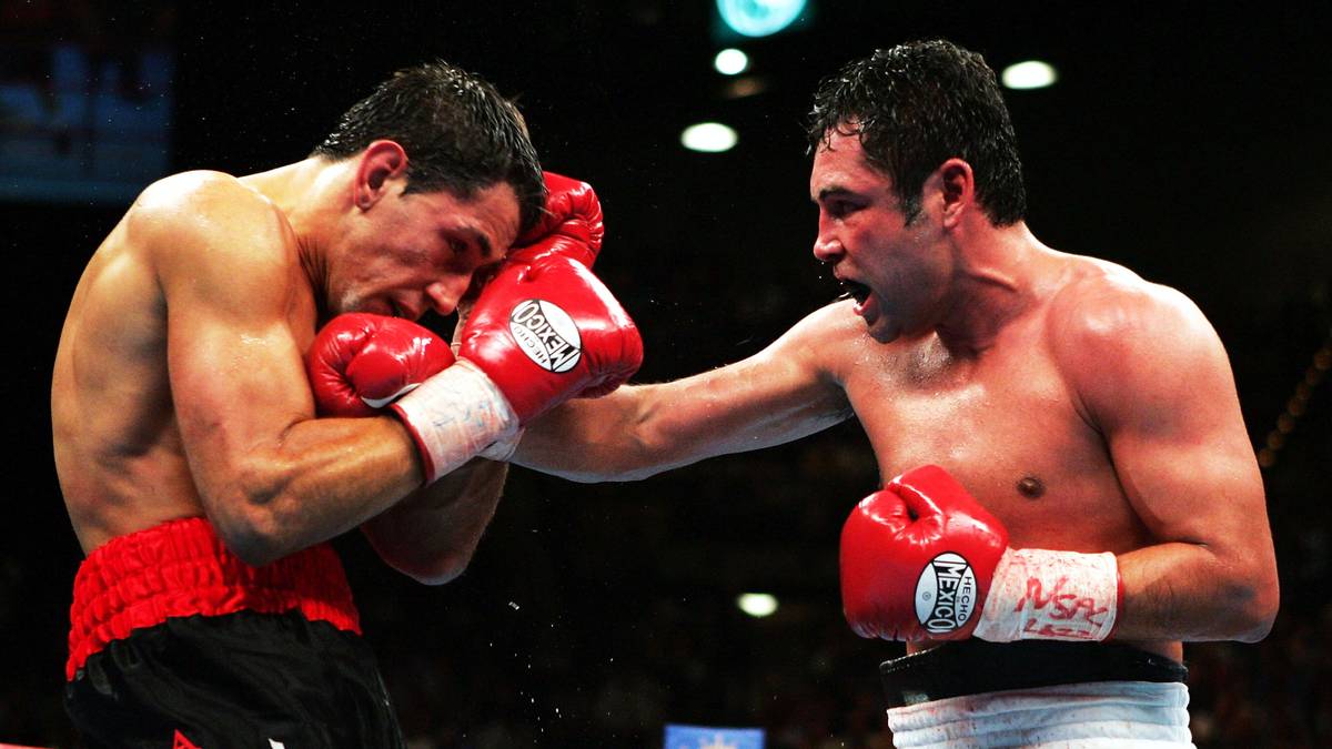 2004 kommt es in Las Vegas gegen den haushohen Favoriten Oscar de la Hoya zu einem Drama. Sturm verliert den Kampf, obwohl er überlegen ist, einstimmig nach Punkten 