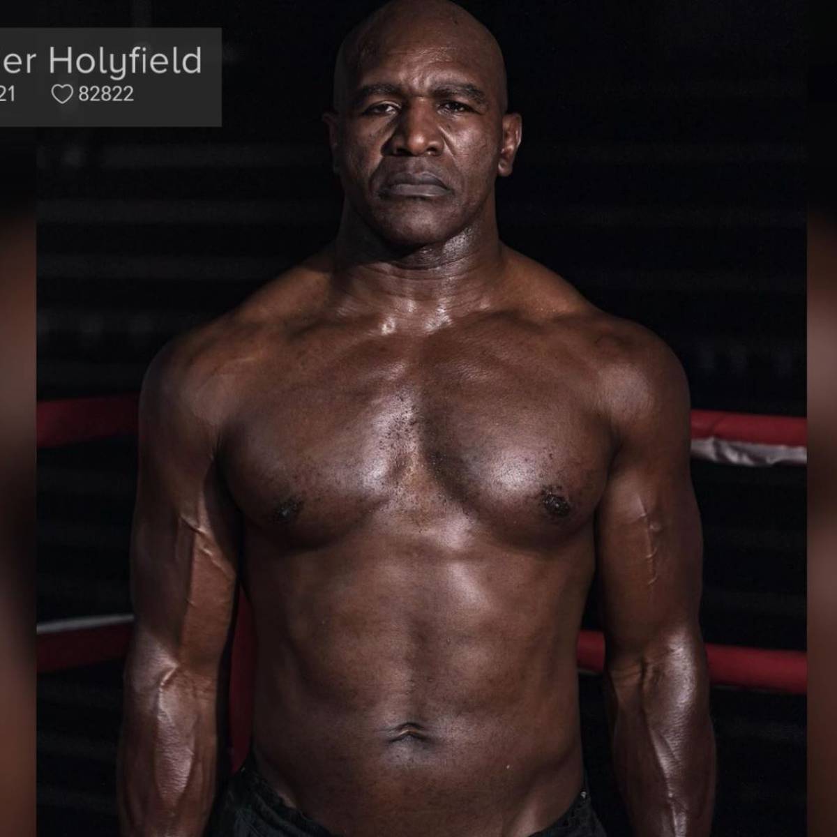 Irre Comeback-Form! So fit ist Holyfield mit 58