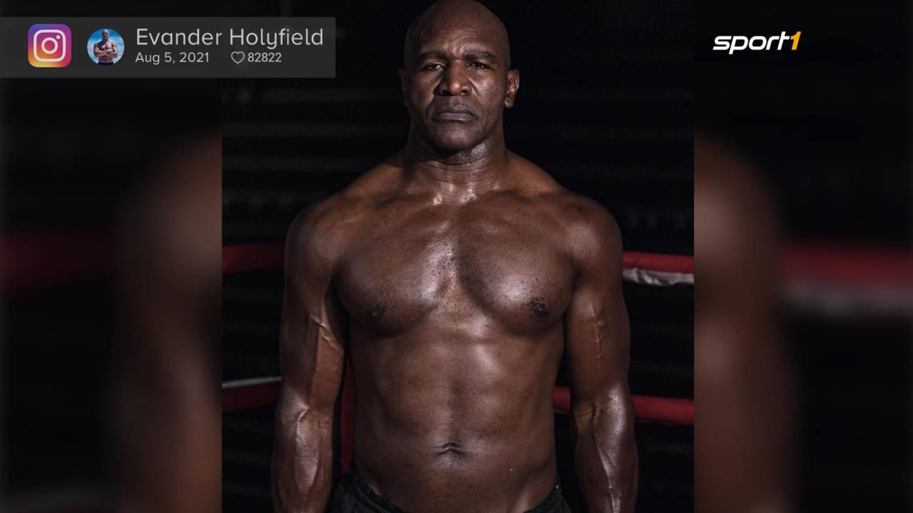 Mit 58 Jahren! So fit ist Box-Legende Evander Holyfield vor seinem Comeback