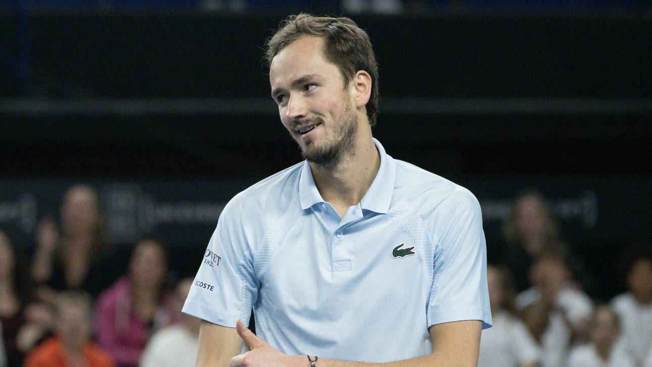 Tennis: Medwedew legt sich mit Schiedsrichter an und verliert