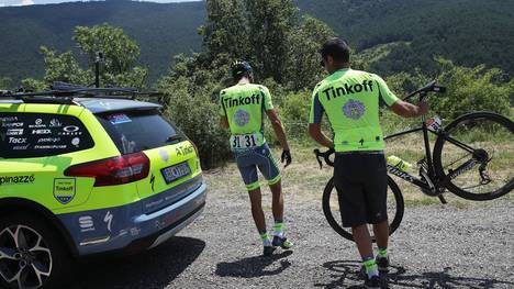 Alberto Contador steigt bei der Tour de France aus