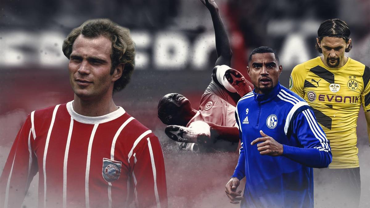 Der Transfer von Leroy Sané von Manchester City zum FC Bayern droht an Sanés angerissenem Kreuzband zu scheitern. Es wäre nicht der erste fast sichere, dann aber von einer Verletzung durchkreuzte Deal. Hätten Sie gewusst, dass Uli Hoeneß sonst fast beim HSV gelandet wäre? SPORT1 zeigt berühmte Fälle der Vergangenheit