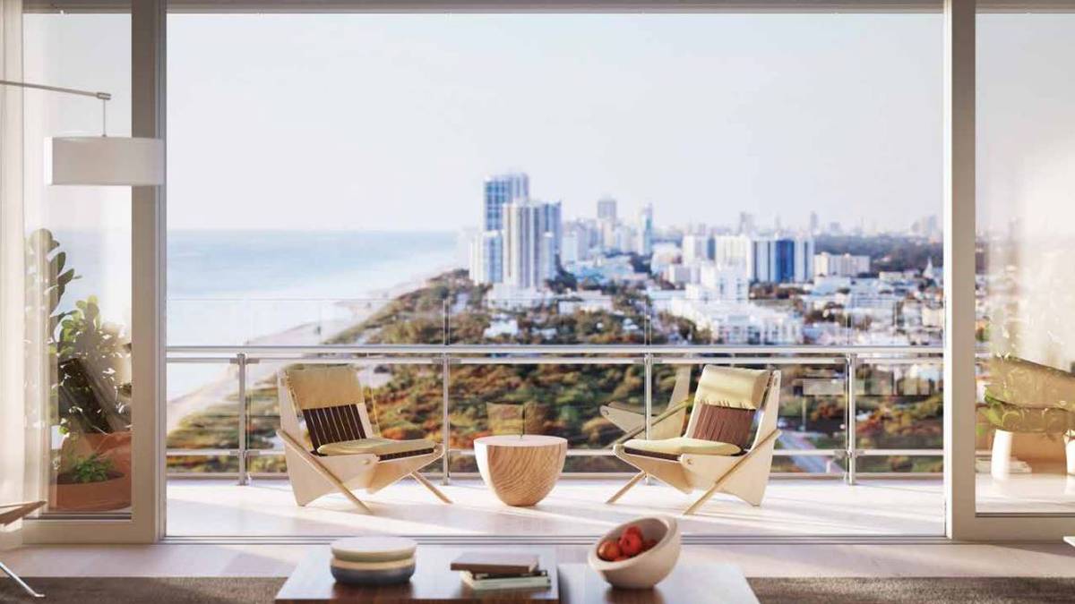 Nicht nur das Meer verspricht einen tollen Ausblick, sondern auch die Skyline von Miami