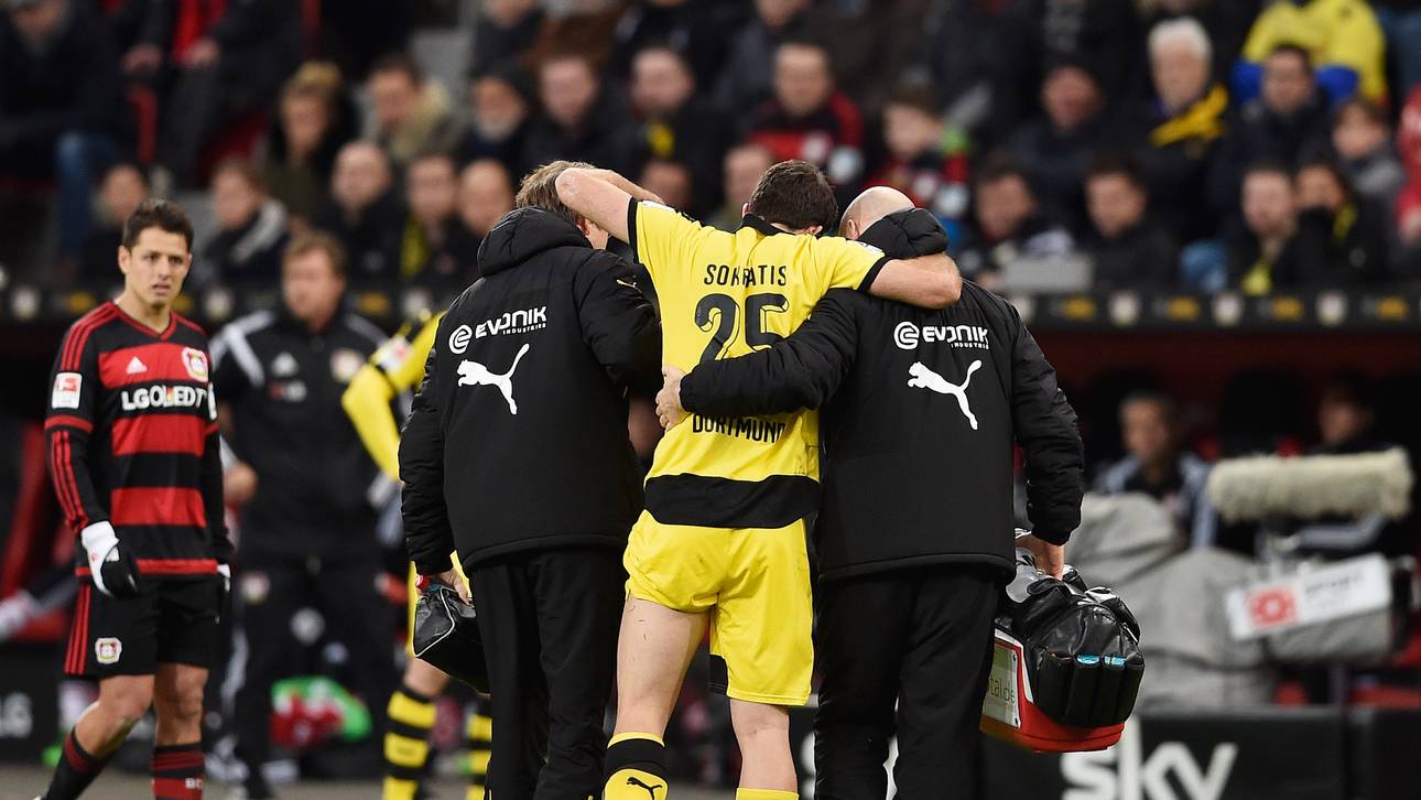 Sokratis klagt nach Verletzung
