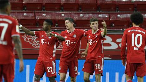 Bayern gewinnt durch ein spätes Tor in Leverkusen