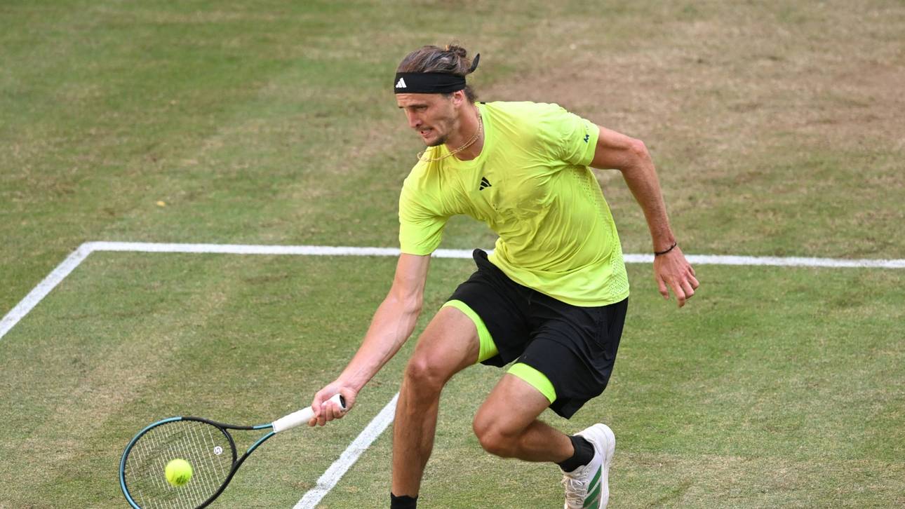 Wimbledon: Zverev startet gegen Rinderknech