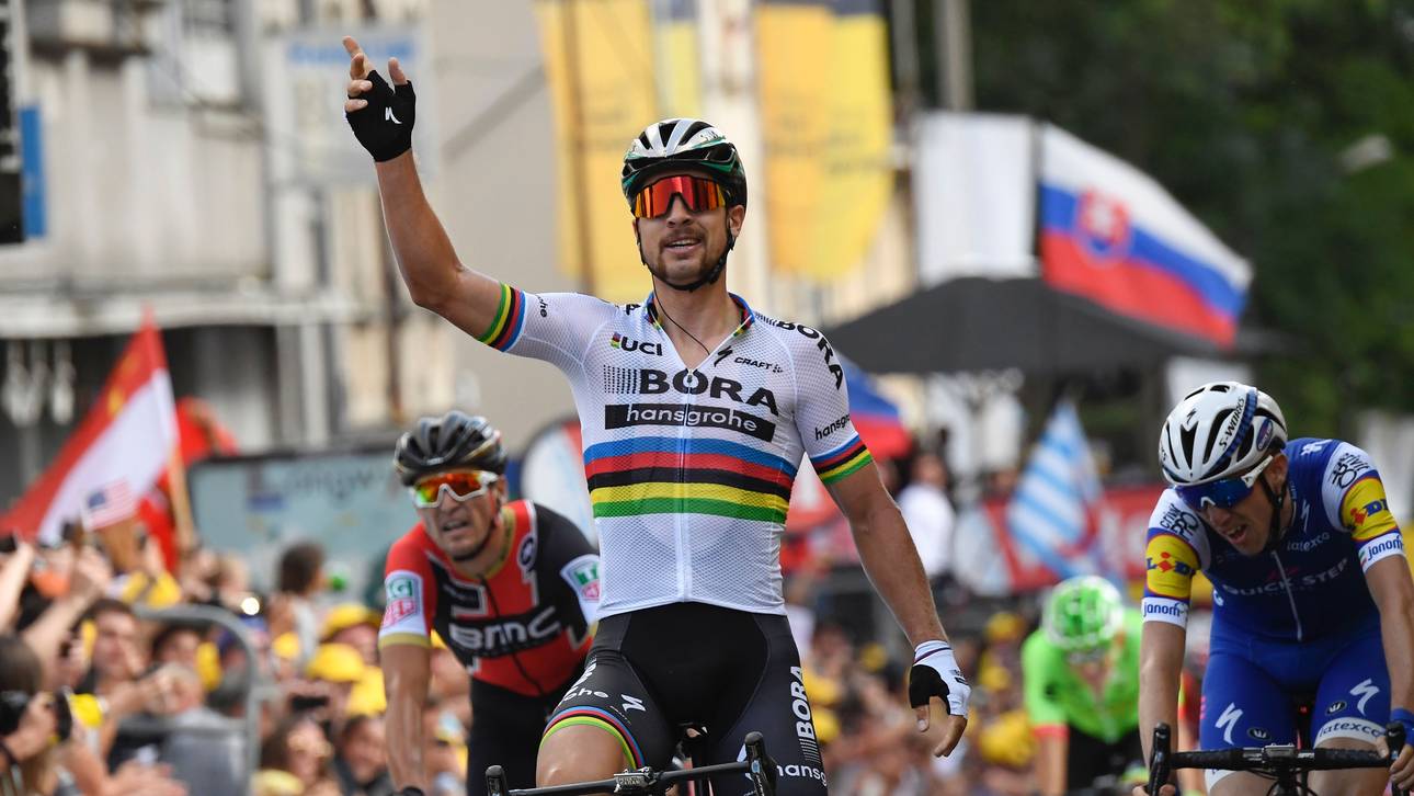 Sagan sichert sich Etappensieg