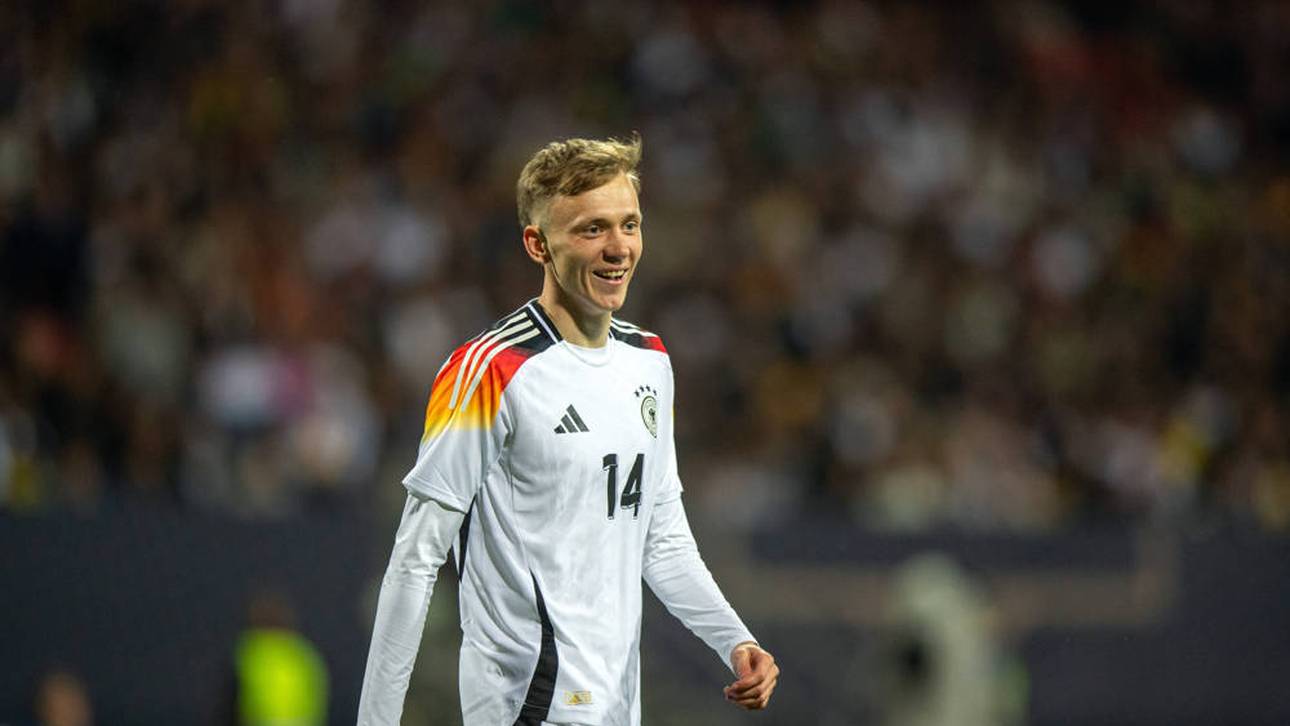 Maximilian Beier hatte ein furioses Debüt im DFB-Dress