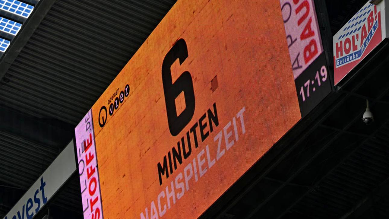 Nachspielzeit wird noch länger