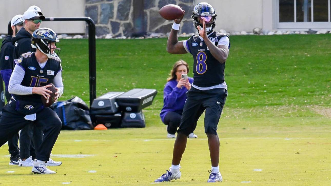 Lamar Jackson fehlt den Baltimore Ravens auch diese Woche noch