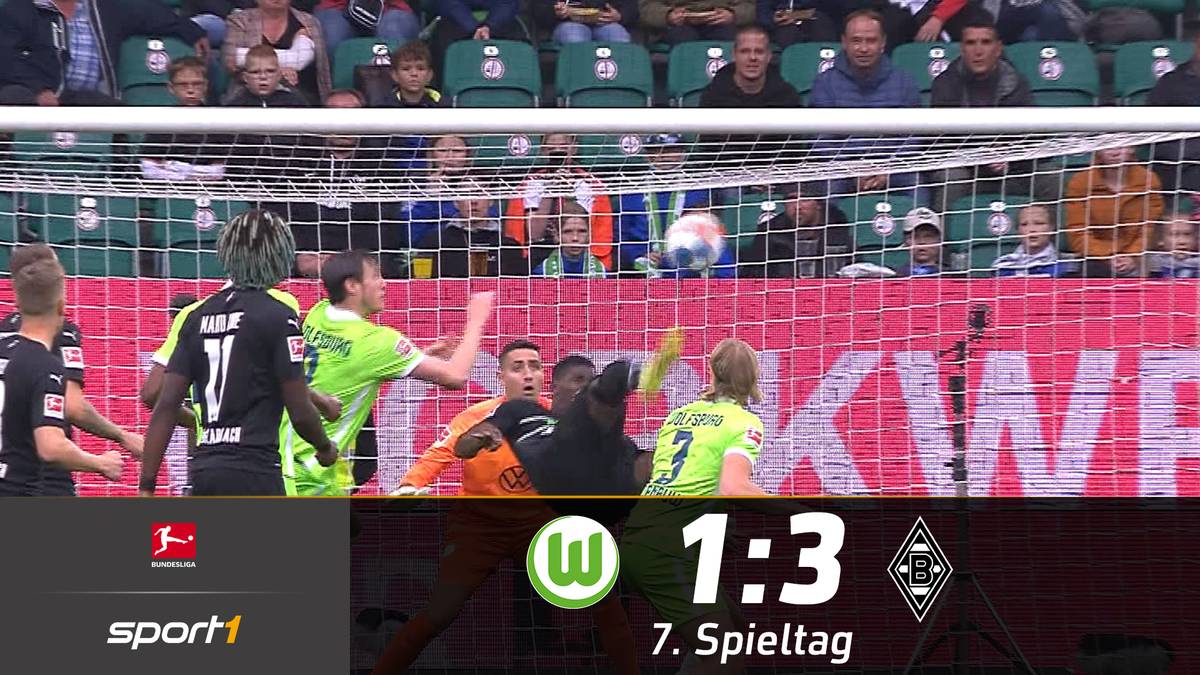 VfL Wolfsburg - Borussia M'Gladbach (1:3): Tore und Highlights | Bundesliga